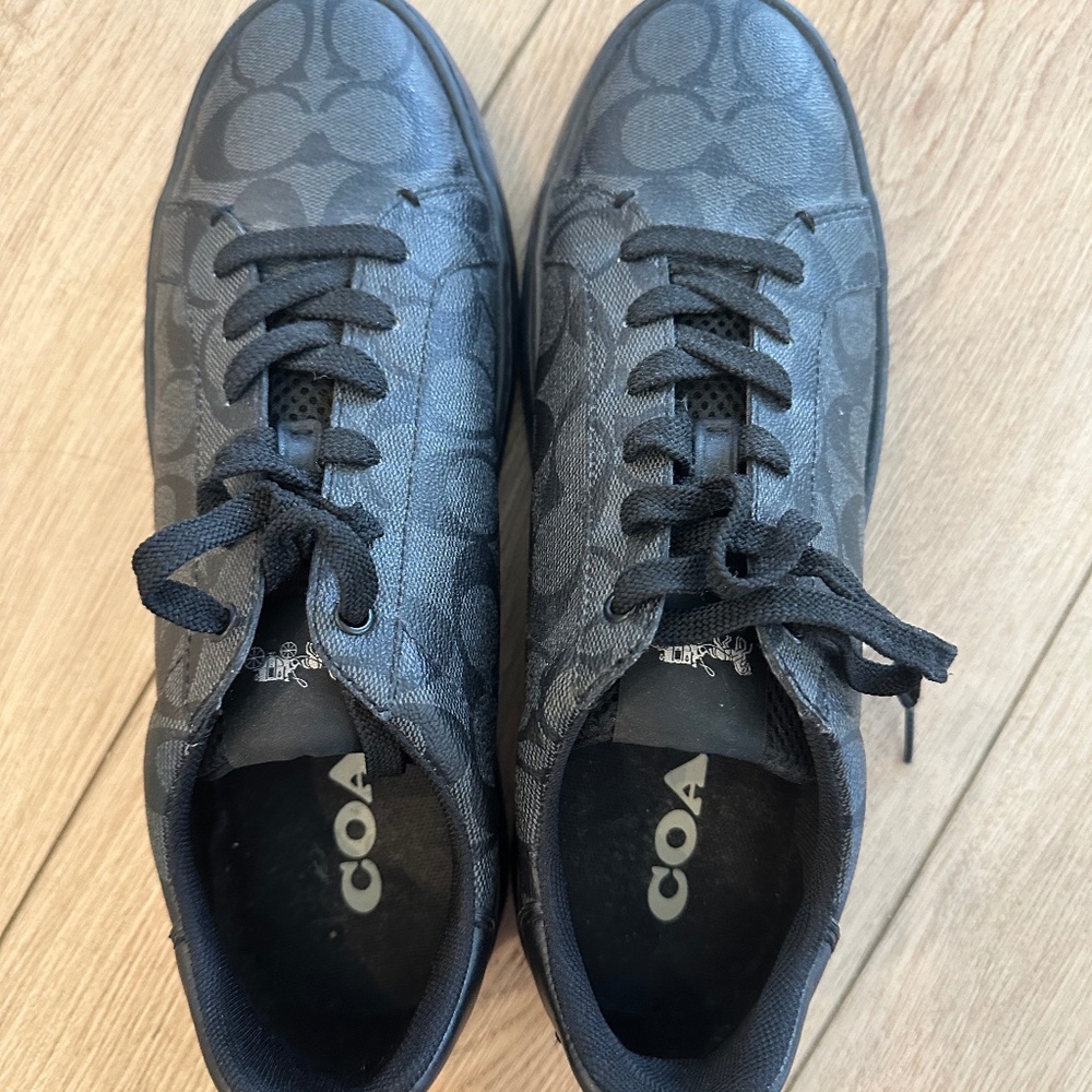 Black Coach Sneakers